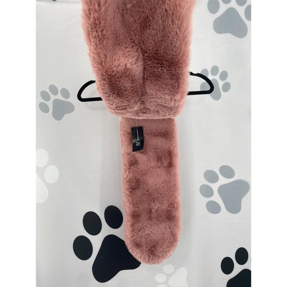 Inc NWT International Concepts Faux Fur Pull Through Scarf Soft Cozy Blush New - Picture 5 of 8